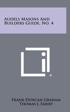 portada audels masons and builders guide, no. 4 (en Inglés)