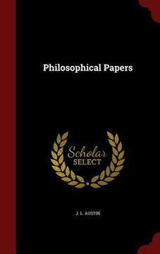 portada Philosophical Papers (en Inglés)