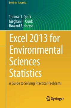 portada Excel 2013 for Environmental Sciences Statistics: A Guide to Solving Practical Problems (Excel for Statistics) (en Inglés)