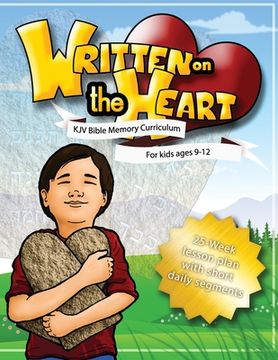 portada Written on the Heart: Scripture Memory Journal: Kjv Bible Memory Curriculum for Kids Ages 9-12, for Homeschool or Sunday School (en Inglés)