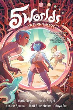 portada 5 Worlds Book 3: The red Maze (en Inglés)