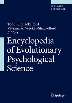 portada Encyclopedia of Evolutionary Psychological Science (en Inglés)