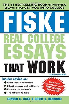 portada Fiske Real College Essays That Work (in English)