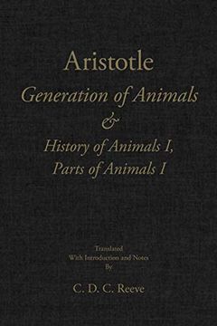 portada Generation of Animals & History of Animals i, Parts of Animals i (New Hackett Aristotle) (en Inglés)