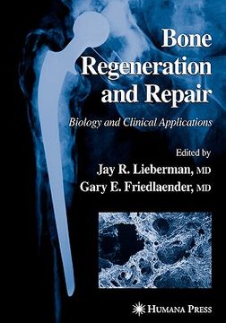portada bone regeneration and repair: biology and clinical applications (en Inglés)