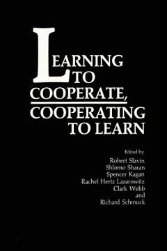 portada Learning to Cooperate, Cooperating to Learn (en Inglés)