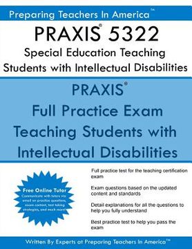 portada PRAXIS 5322 Special Education: Teaching Students with Intellectual Disabilities: PRAXIS II 5322 Exam (en Inglés)