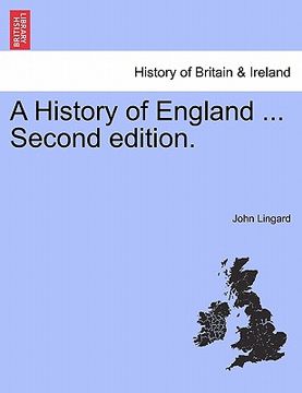 portada a history of england ... second edition.
