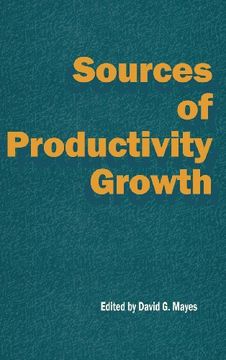 portada Sources of Productivity Growth Hardback (National Institute of Economic and Social Research Occasional Papers) (in English)