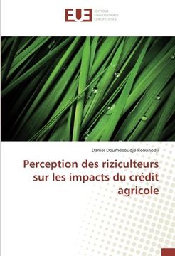 portada Perception des riziculteurs sur les impacts du crédit agricole (OMN.UNIV.EUROP.)