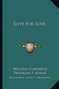 portada love for love (en Inglés)