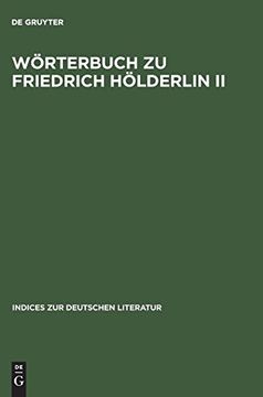 portada Wörterbuch zu Friedrich Hölderlin ii (in German)