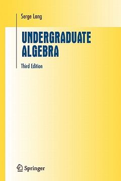 portada undergraduate algebra