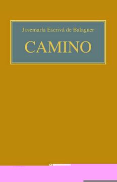 portada Camino (Bolsillo, Rustica, Color) (in Spanish)