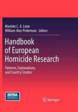 portada handbook of european homicide research: patterns, explanations, and country studies