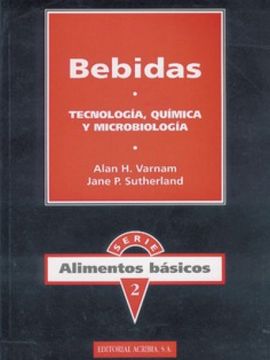 portada BEBIDAS: TECNOLOGIA QUIMICA Y MICROBIOLOGIA (in Spanish)