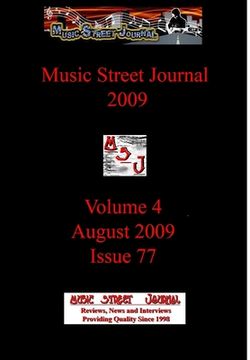 portada Music Street Journal 2009: Volume 4 - August 2009 - Issue 77 Hardcover Edition