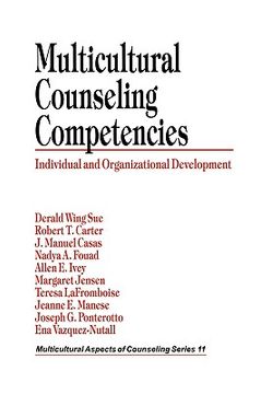 portada multicultural counseling competencies: individual and organizational development (en Inglés)