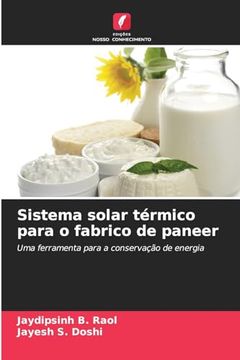 portada Sistema Solar Térmico Para o Fabrico de Paneer (en Portugués)