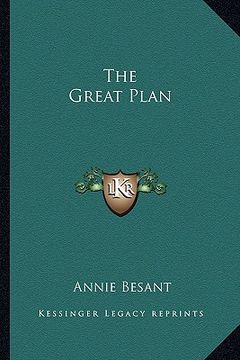 portada the great plan (in English)