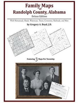 portada Family Maps of Randolph County, Alabama, Deluxe Edition (in English)