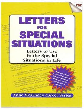 portada Letters For Special Situations (en Inglés)