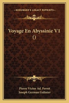 portada Voyage En Abyssinie V1 () (en Francés)