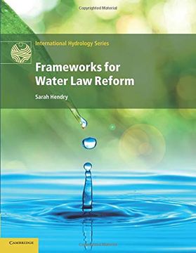 portada Frameworks for Water law Reform (International Hydrology Series) (en Inglés)