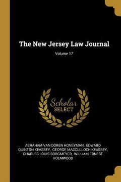 portada The New Jersey Law Journal; Volume 17 (en Inglés)