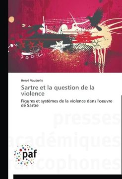 portada Sartre et la question de la violence