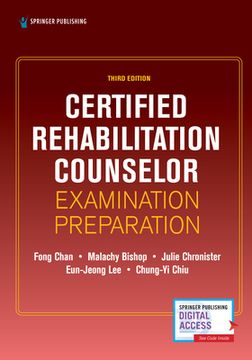 portada Certified Rehabilitation Counselor Examination Preparation, Third Edition – Crc Exam Prep, Crc Exam Study Guide (in English)