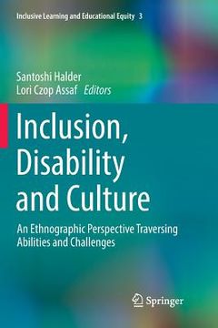 portada Inclusion, Disability and Culture: An Ethnographic Perspective Traversing Abilities and Challenges (in English)