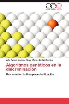 portada algoritmos gen ticos en la discriminaci n (in English)