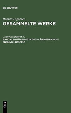 portada Einführung in die Phänomenologie Edmund Husserls 