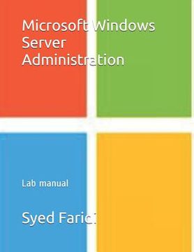 portada Microsoft Windows Server Administration Lab manual (en Inglés)