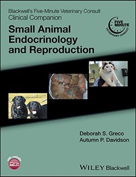 portada Blackwell's Five-Minute Veterinary Consult Clinical Companion: Small Animal Endocrinology and Reproduction (en Inglés)