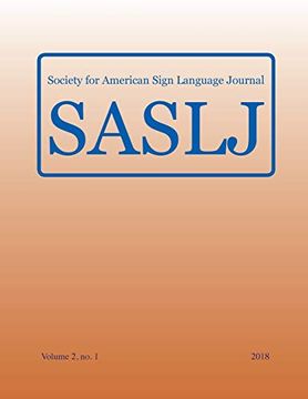 portada Society for American Sign Language Journal: Vol. 2, no. 1 (in English)