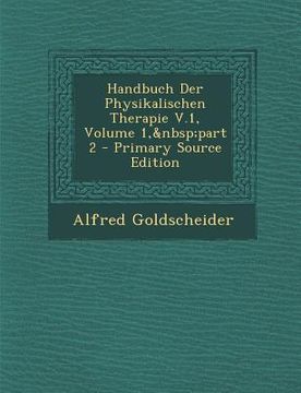 portada Handbuch Der Physikalischen Therapie V.1, Volume 1, Part 2 (en Alemán)