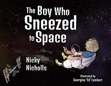 portada The boy who Sneezed to Space (en Inglés)
