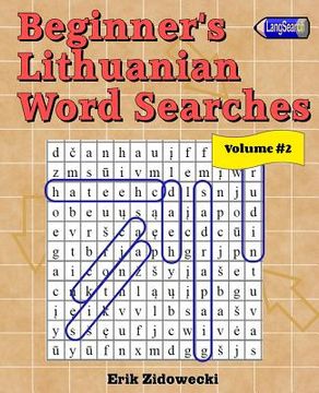 portada Beginner's Lithuanian Word Searches - Volume 2 (in Lituano)