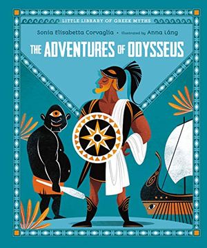 portada The Adventures of Odysseus (Little Library of Greek Myths) (en Inglés)