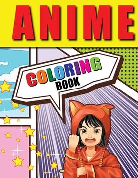 portada Manga Coloring Book for Teens: Manga Coloring Pages for Kids (en Inglés)
