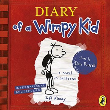 portada Diary of a Wimpy kid (Audiolibro en ingles)