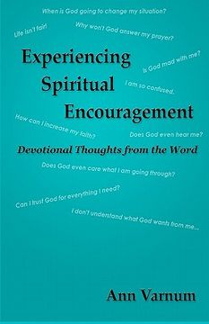 portada experiencing spiritual encouragement (en Inglés)