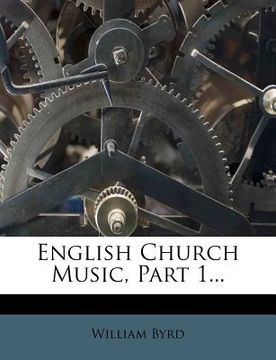 portada english church music, part 1... (in English)