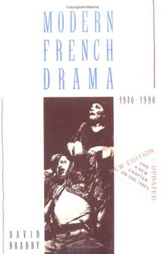 portada Modern French Drama 1940-1990 2nd Edition Paperback 