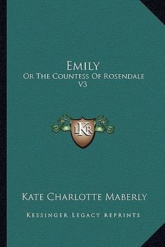 portada emily: or the countess of rosendale v3 (in English)