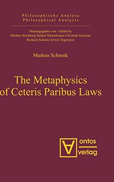 portada The Metaphysics of Ceteris Paribus Laws (Philosophische Analyse (en Inglés)