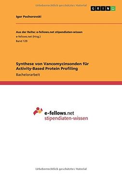 portada Synthese von Vancomycinsonden für Activity-Based Protein Profiling (German Edition)
