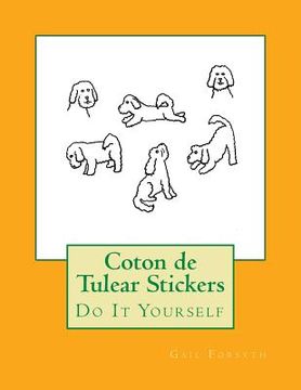portada Coton de Tulear Stickers: Do It Yourself (in English)